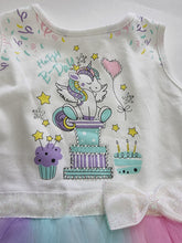 Load image into Gallery viewer, Happy Birthday unicorn Dress
