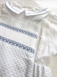 George baby romper & shirt outfit