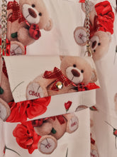 Load image into Gallery viewer, Girls Teddy Bear Dress &amp; Bag
