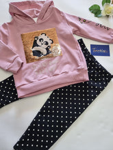 Load image into Gallery viewer, Panda Hoodie &amp; Leggings outfit
