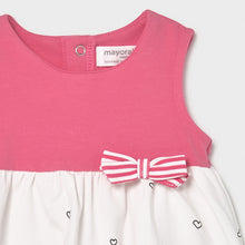 Load image into Gallery viewer, Pink heart baby dress
