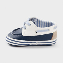 Load image into Gallery viewer, Nautical pram shoes
