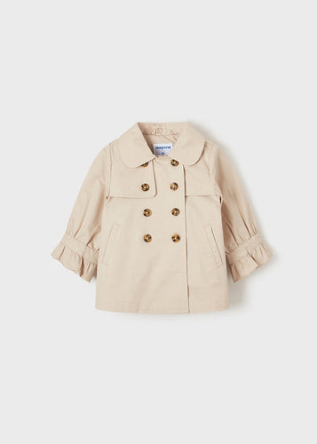 Mayoral baby girls trench coat 1497