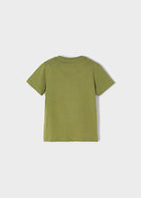 Load image into Gallery viewer, Mayoral boys turtle green top &amp; terracotta shorts
