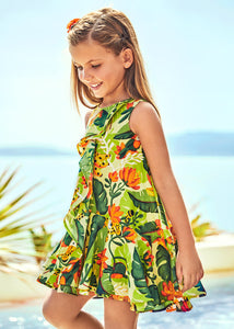 Mayoral Girls Summer Dress - Tropical
