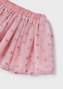 Mayoral tulle Skirt set - Blush