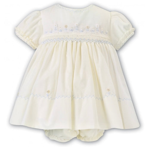 Lemon baby dress & panty Sarah Louise