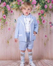 Load image into Gallery viewer, Boys Blue suit outfit
