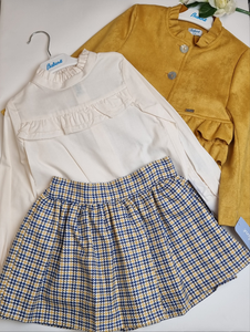 Babiné girls jacket, skirt & blouse set