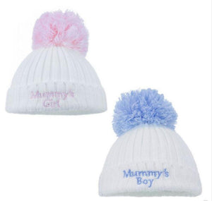 Baby hat mummy's girl/mummy's boy