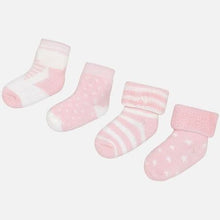 Load image into Gallery viewer, baby socks 4 pack
