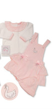 Load image into Gallery viewer, Swan Baby Pink Romper outfit
