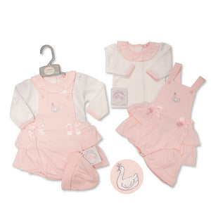 Swan Baby Pink Romper outfit