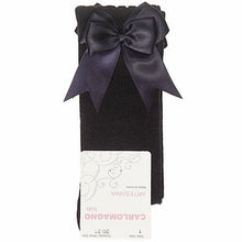 Load image into Gallery viewer, Spanish Knee high socks with double bow
