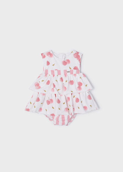 Cherry dress & knickers 4-6 month