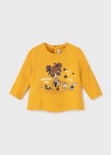 Load image into Gallery viewer, Mustard/navy toddler short set
