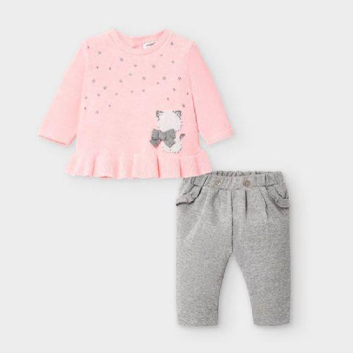 Mayoral Knitted jumper and trouser set - Ctwinkles