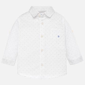 White linen shirt for toddler