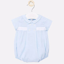 Load image into Gallery viewer, Baby blue romper mayoral
