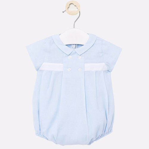 Baby blue romper mayoral