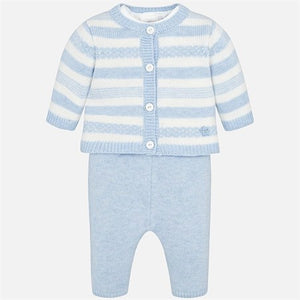 Knit baby outit 3 piece
