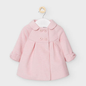 Pink pram baby coat