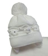 Load image into Gallery viewer, Pom pom ballerina hat &amp; scarf
