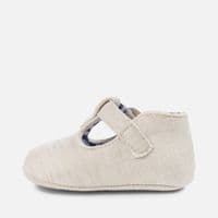 Load image into Gallery viewer, Linen pram shoes

