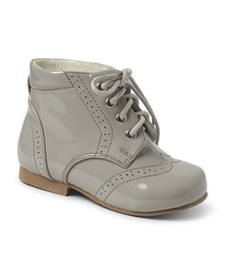 Childs White Lace Boots