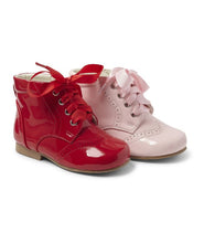 Load image into Gallery viewer, Childs White Lace Boots
