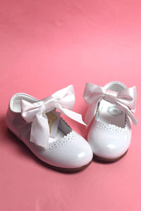Mary Jane white shoes