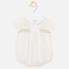 Load image into Gallery viewer, Baby Ivory Romper
