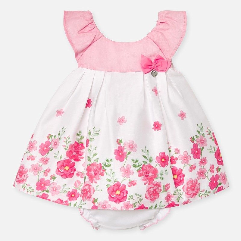 Pink Baby dress & knickers set