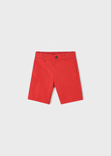 Load image into Gallery viewer, Boys smart chino red shorts

