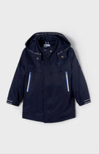 Load image into Gallery viewer, Navy blue rain coat boys mayoral
